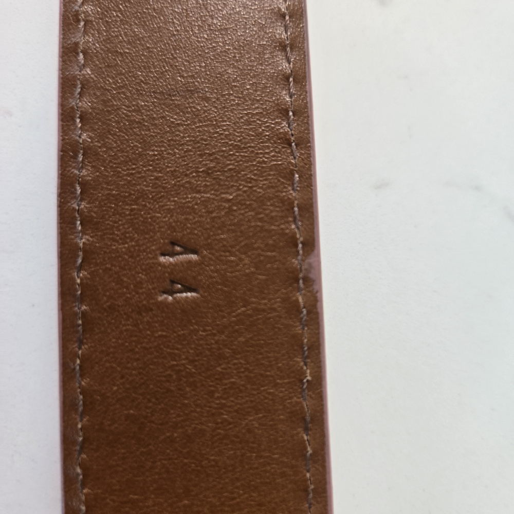 Tom Taylor Pink Textured Men's Belt Strap - Picture 4 of 7
